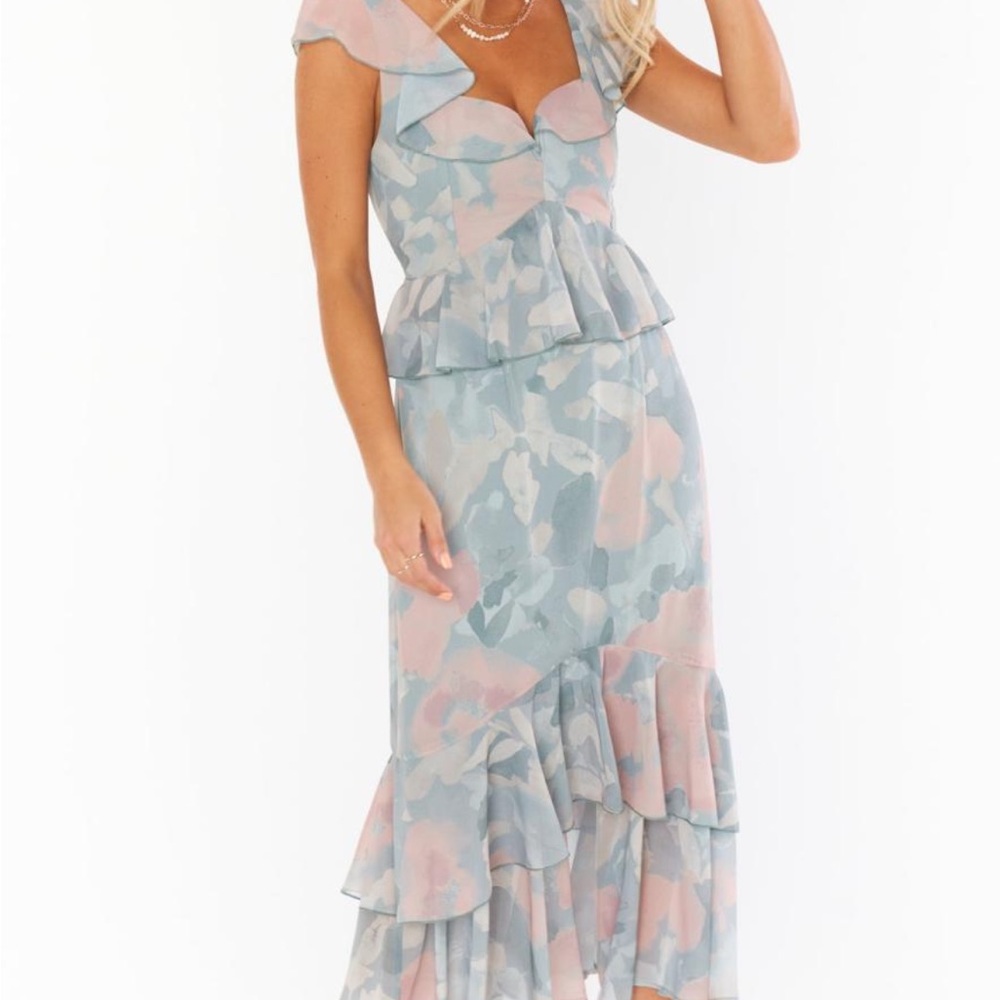 Show Me Your Mumu Reese ruffle dress